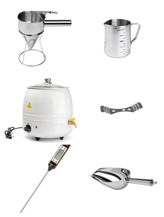 Воскоплав комбинированный для производства свечей, бак 10 литров.