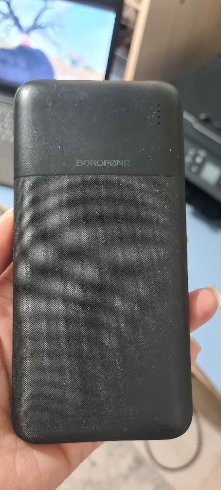 Внешний аккумулятор Borofone BJ16 10K мАч черный. Пауэр банк Borofon