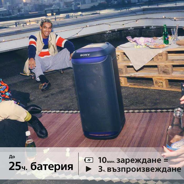 Нова преносима/bluetooth колона/аудио система Sony SRS-XV800
