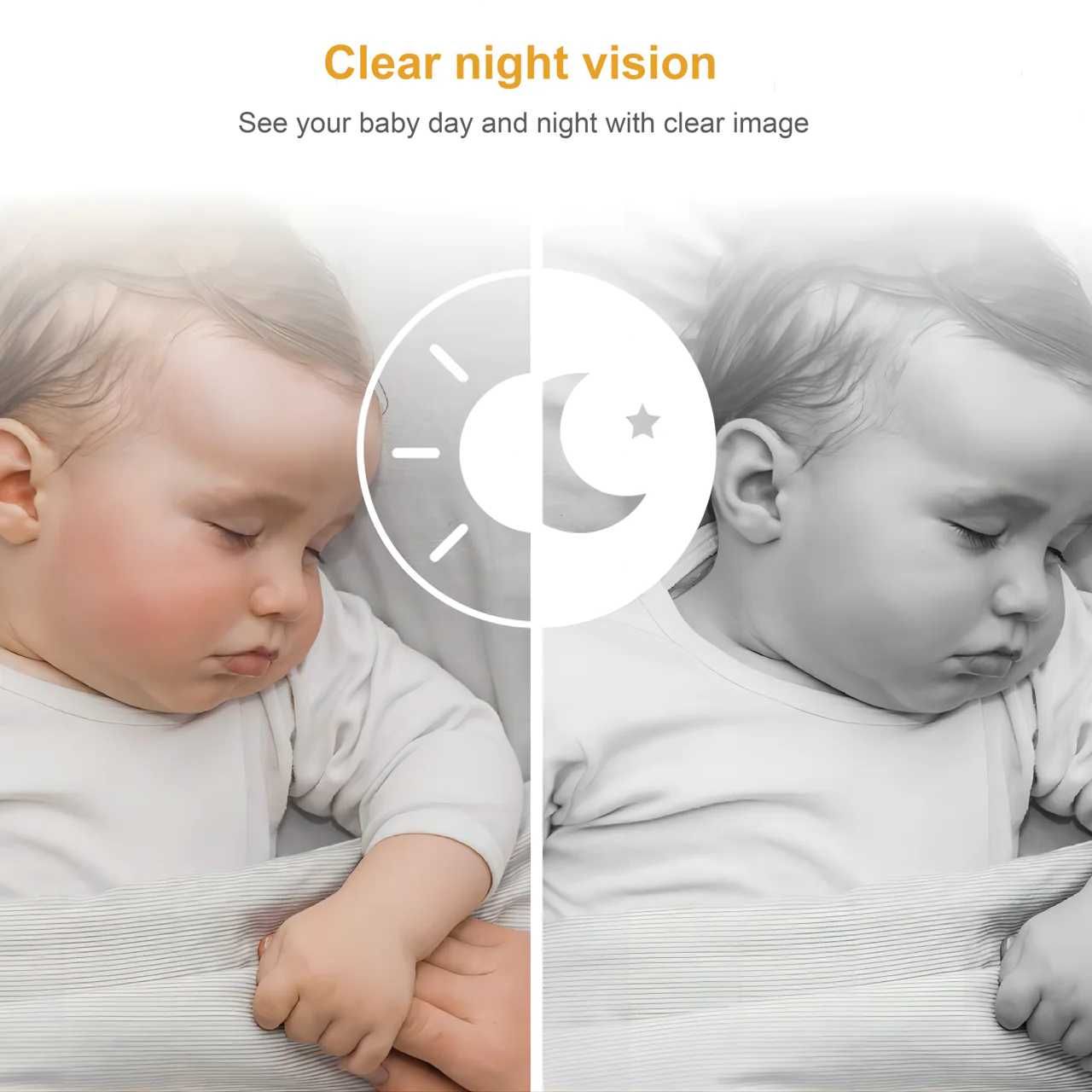 Baby Monitor Digital si Camera Audio-Video Wireless Supraveghere Bebe