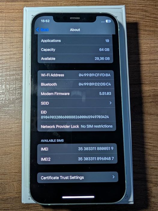 iPhone 12 Lime Green 64 GB