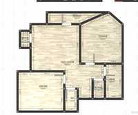 Тристаен апартамент за продажба в ж.к. Банишора, 52696