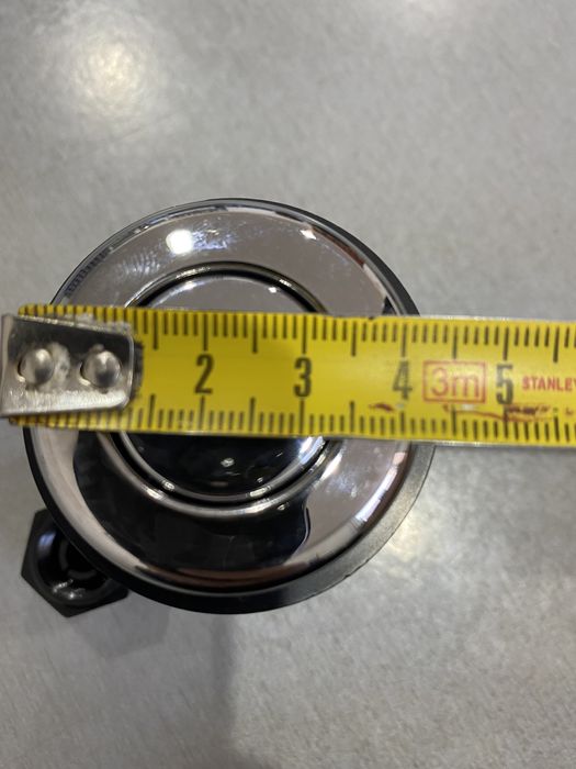 Buton pneumatic cromat pentru hidromasaj