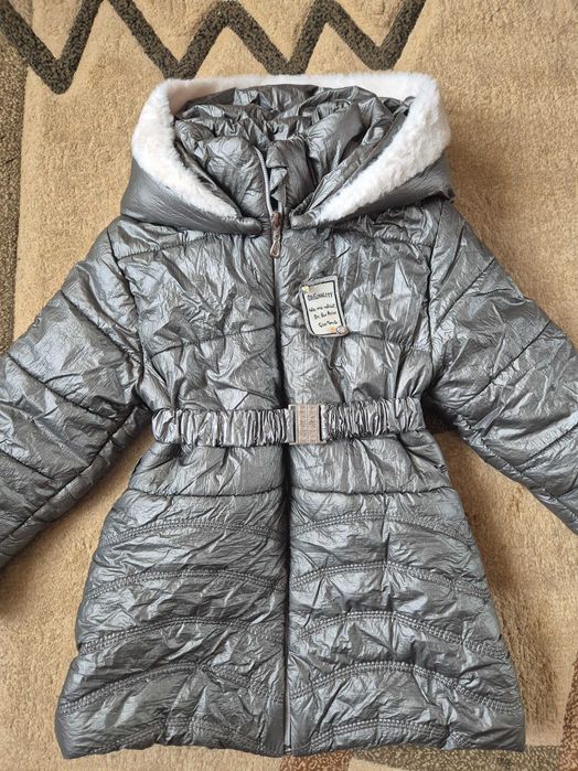Зимно яке за момиче 122 см