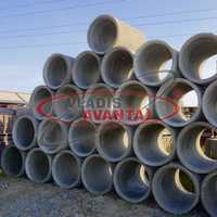 Tuburi din beton pentru fântână si canalizări ușoare