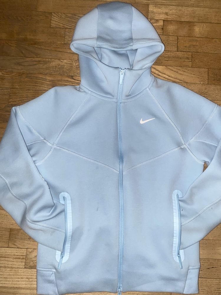 НОВО! Nike nocta tech fleece baby blue