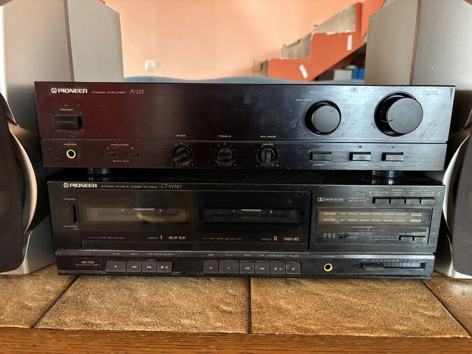 Linie Audio Pionner+boxe Sony 80watt