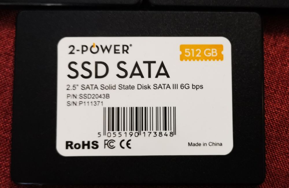 SSD 512 gb SATA III 6gb