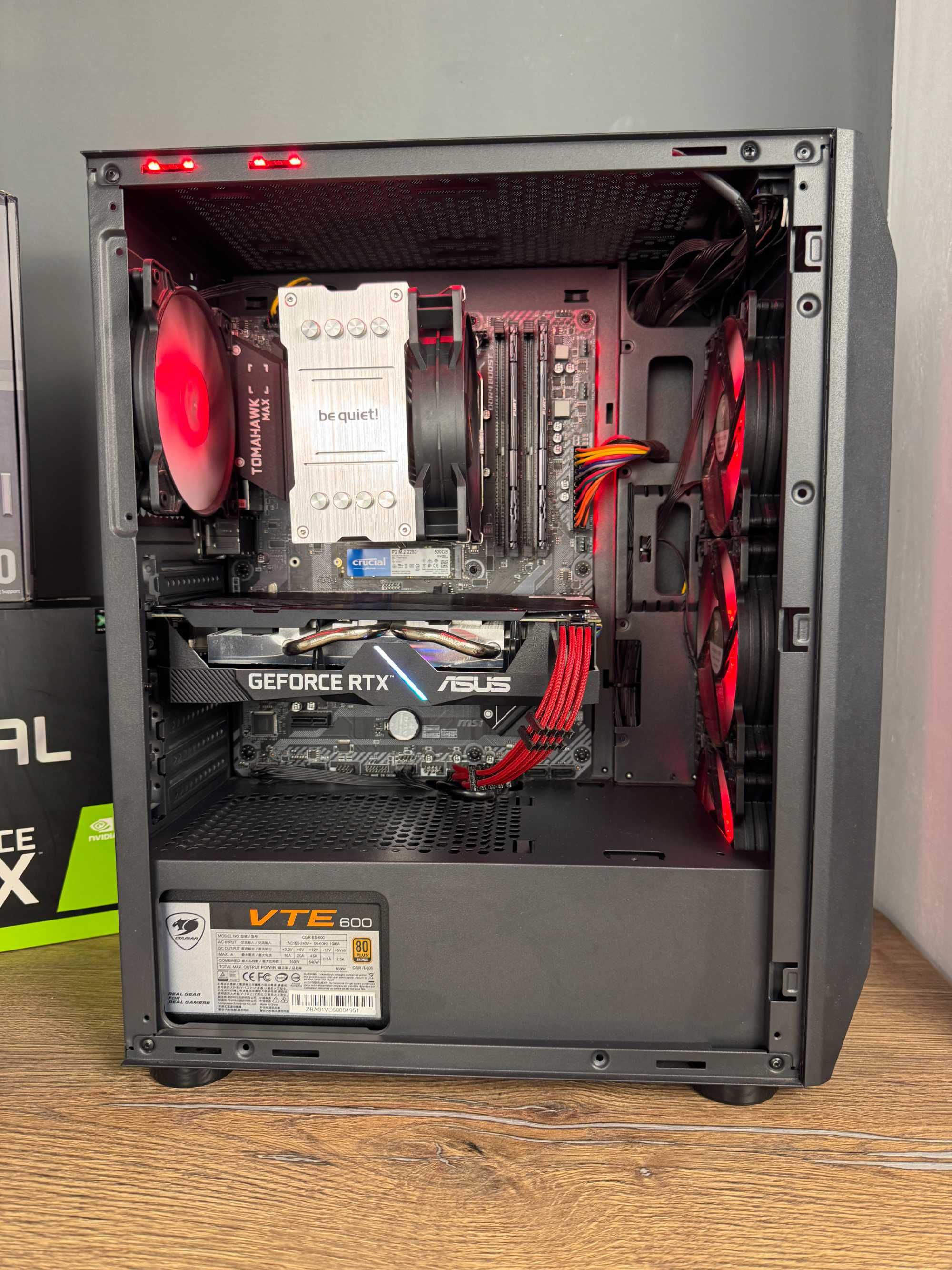 Геймърски компютър с RTX 2060 и Ryzen 5 3600