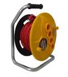 Prelungitor 50m 3x1.5, 4 Prize, BullMax, Rola cu Tambur