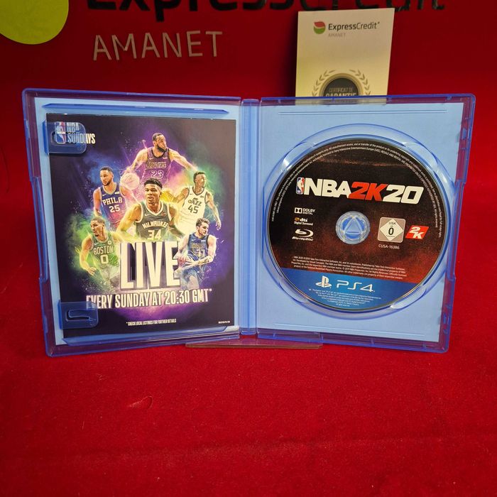 ( B31851.1 / Ag28 Doi Baieti ) Joc PS4 NBA 2K20 / Garantie 2 ani !
