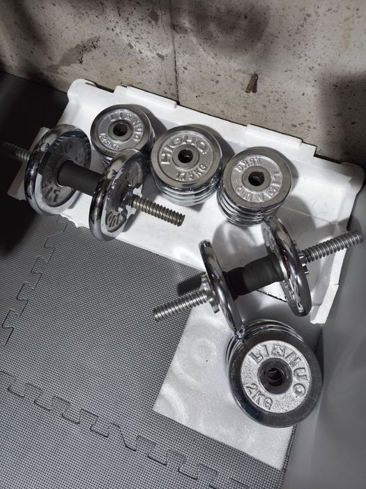 Gantere cromate reglabile 40kg