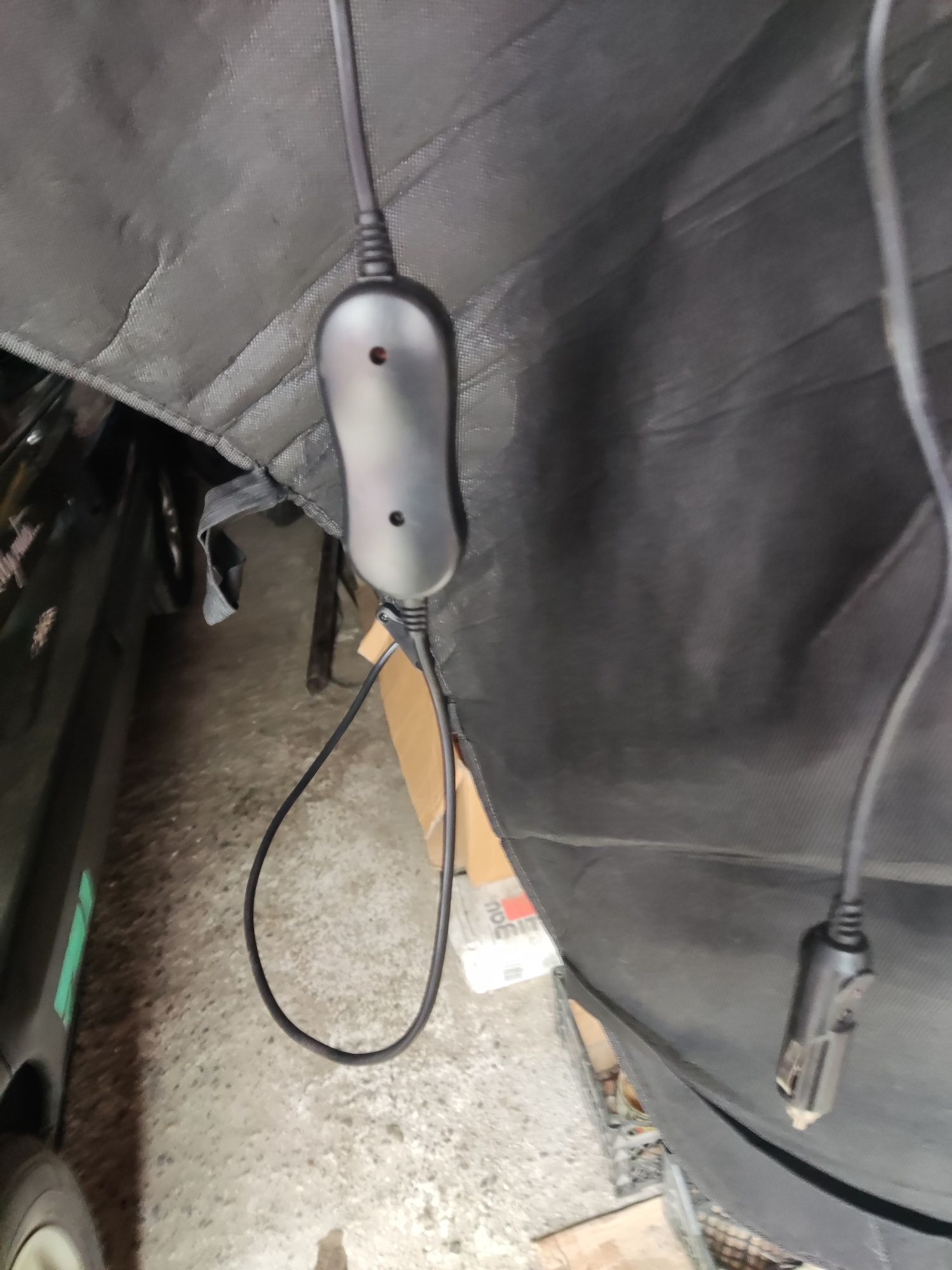 Husă scaun auto cu încălzire