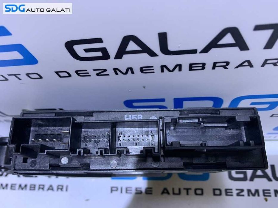 Motoras Macara cu Modul Control Geamuri Usa Portiera Stanga Spate Pasager Audi A4 B6 2001 - 2005 Cod 8E0959801A 5WK47009BBF 0130821767