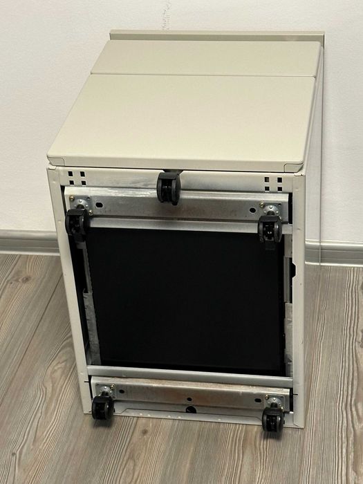 dulap mobil roti rollbox casetiera 2 sertare metal dosar biblioraft