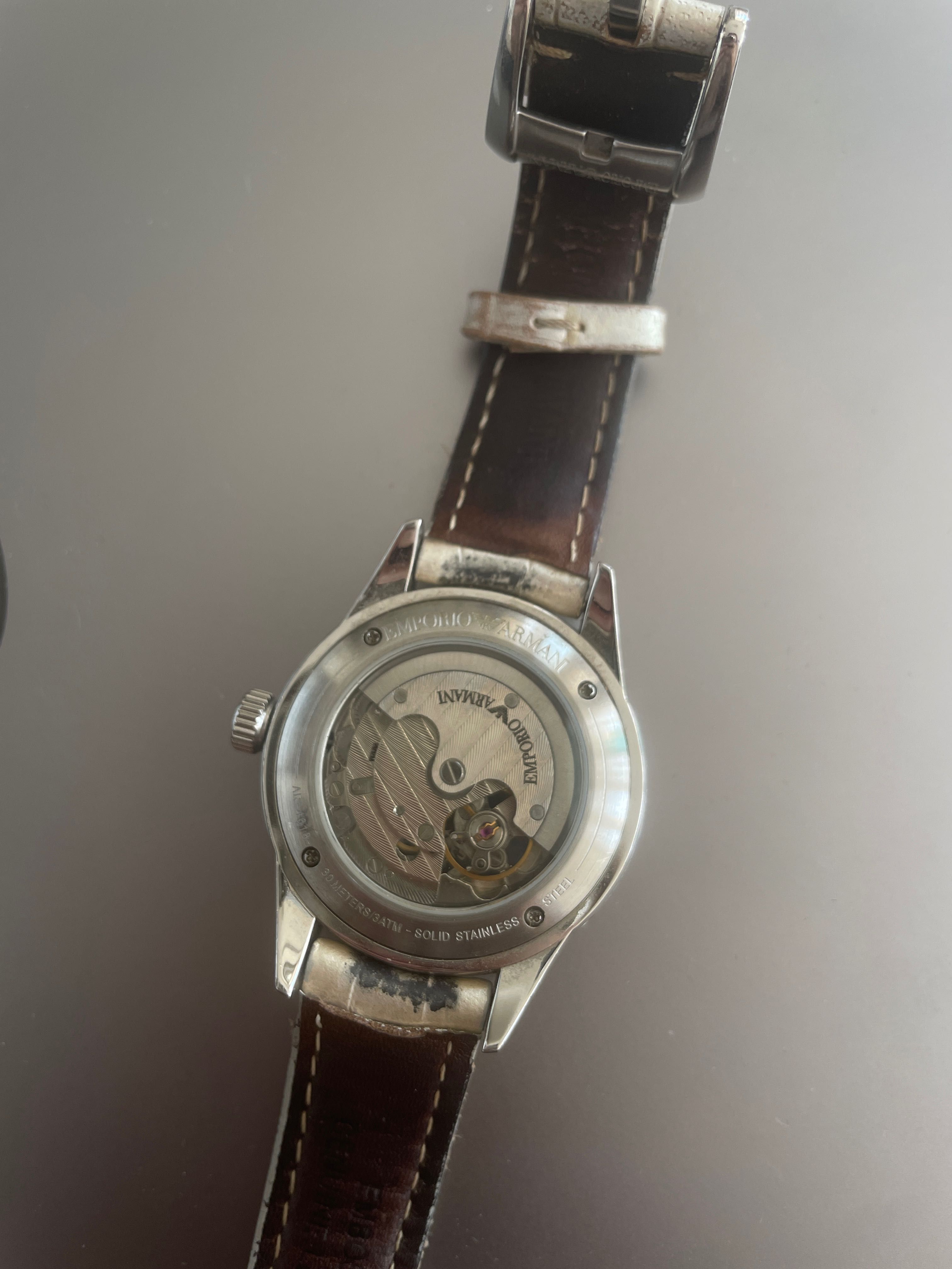 Механичен часовник Emporio Armani Meccanico