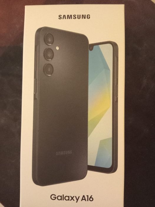 Smartphone Samsung Galaxy A16, 128 GB, 4 GB RAM, Dual Sim, 4G, Black