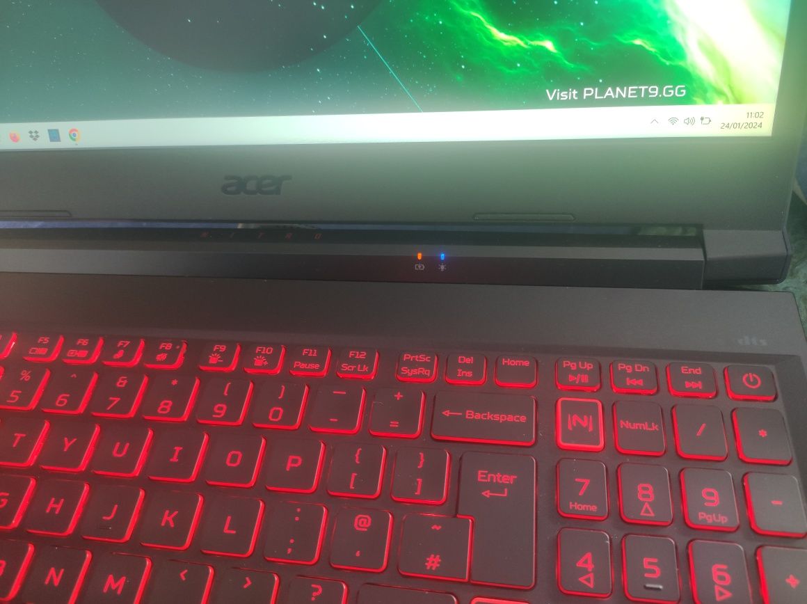 Laptop gaming Acer Nitro 5 AN515-57-56RF i5-11400H nVidia 3050-Ti !
