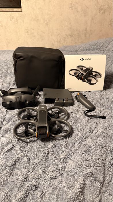 DJI Avata 2 combo + DJI care 2 години