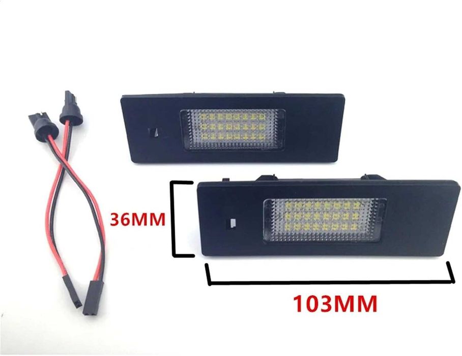 Супер качествени ЛЕД плафони за заден номер – BMW E81/87 E63/E64 и др.