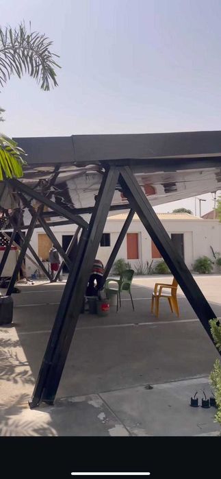 Confecții metalice garduri, porți, pergole, structuri metalice.