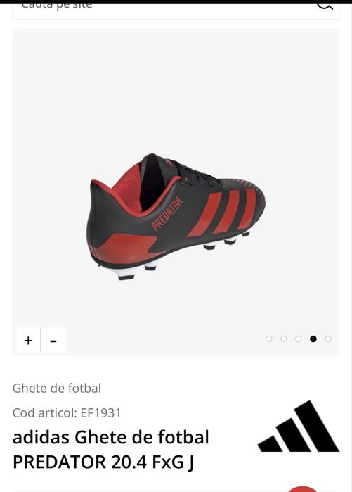 Ghete fotbal Adidas Predator
