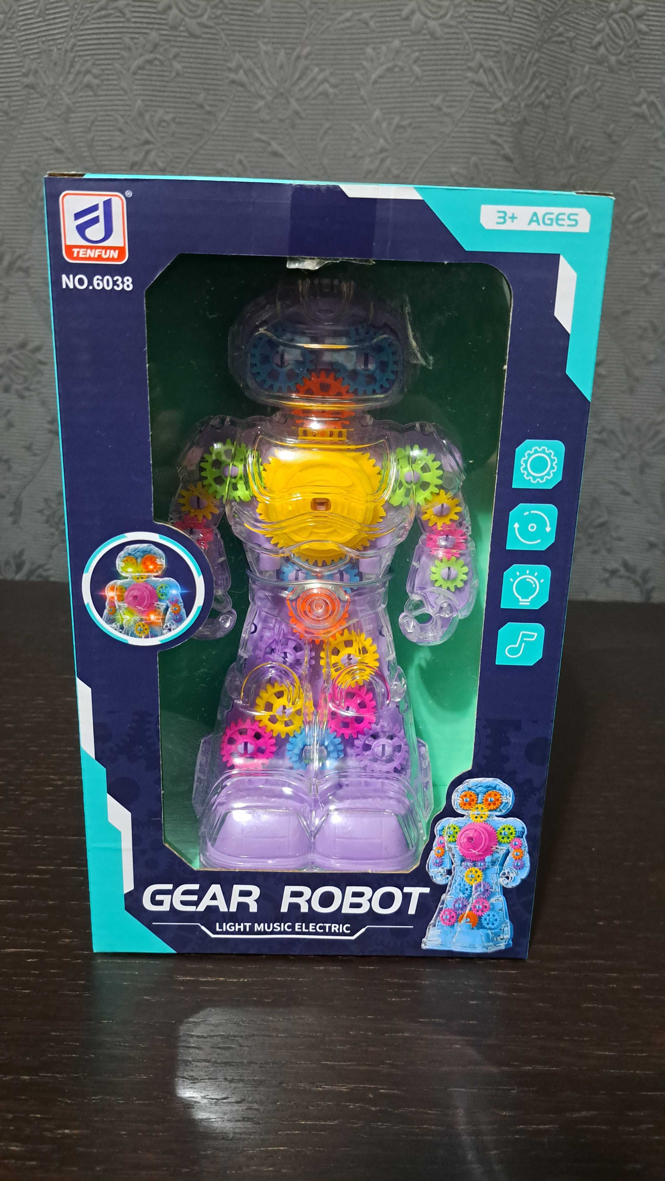 Gear Robot Transparent