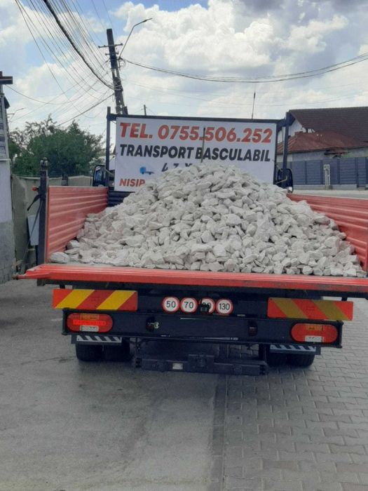 MACARA si Transport Basculabil 5 TONE , nisip, sort, pamant