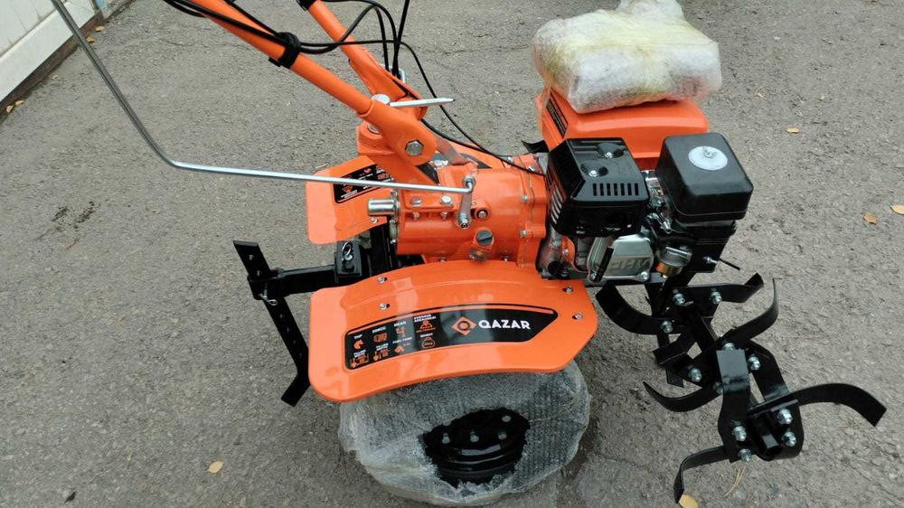 МОЩНЫЙ бензиновый мотоблок Qazar Уценка по ВЫГОДНОЙ цене