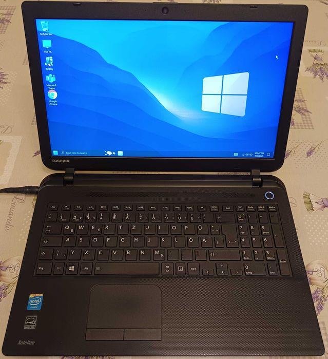 Laptop Toshiba Satellite C50t Intel Quad Gen 4 15.6 40Cm Ram 8Gb