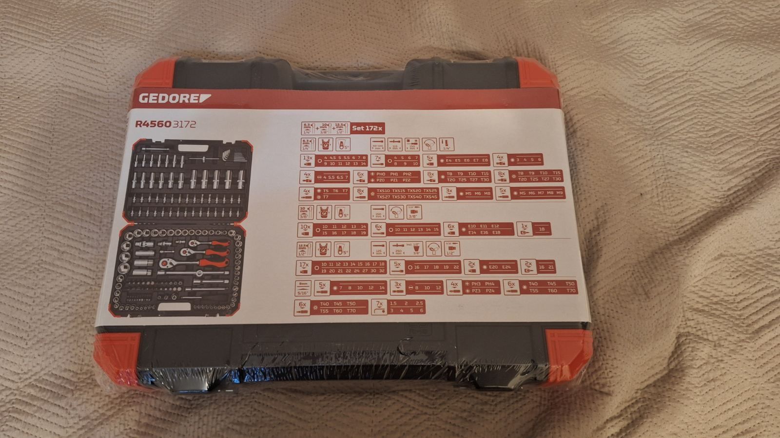 Продавам Gedore R46003094, 94 части и R45603172, 172 части