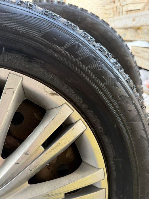 Шины зимние с дисками, R 16 в комплекте 4 шт