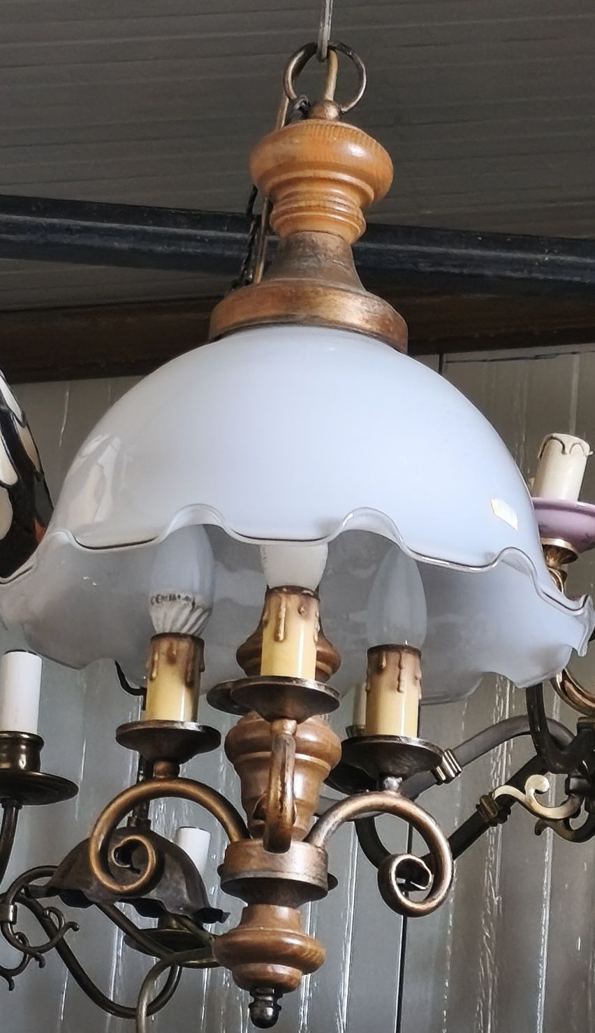 Lampa tavan Tiffany 3 becuri