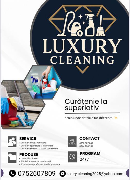 Servicii de curațenie la cel mai mic preț din Cluj