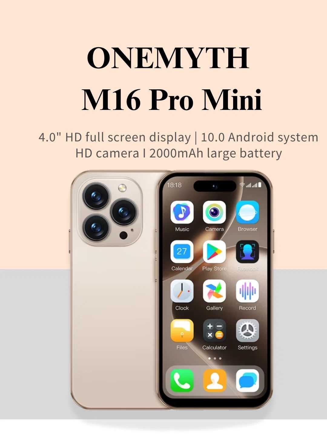Iphone MINI (M16Pro ) 2/16 gb Natural,Black