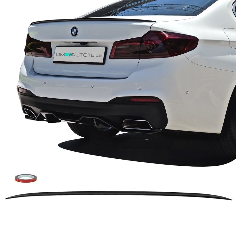 BMW G30 M5 тънкия спойлер черен лак