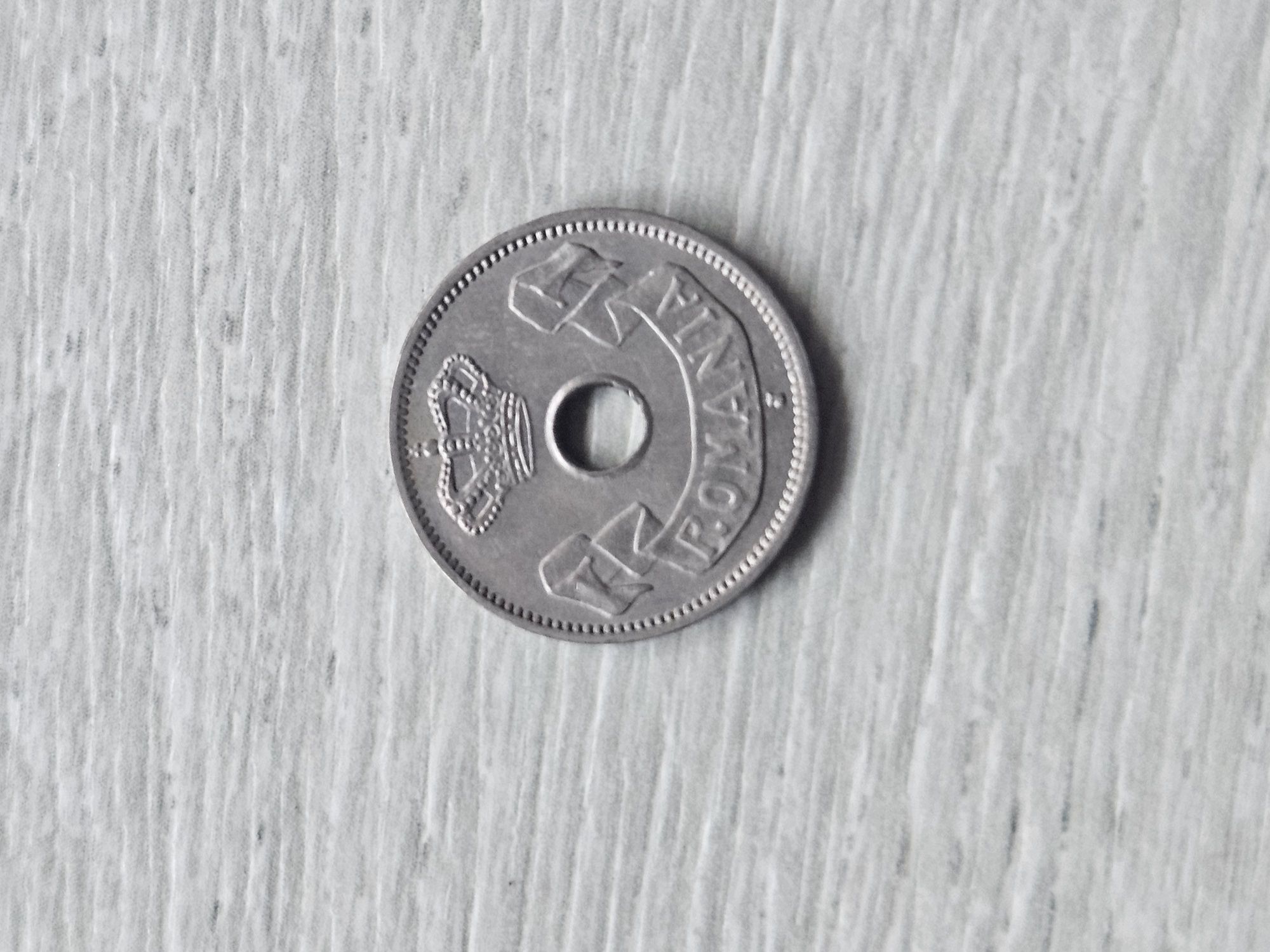Moneda românească 5 bani 1906 J
