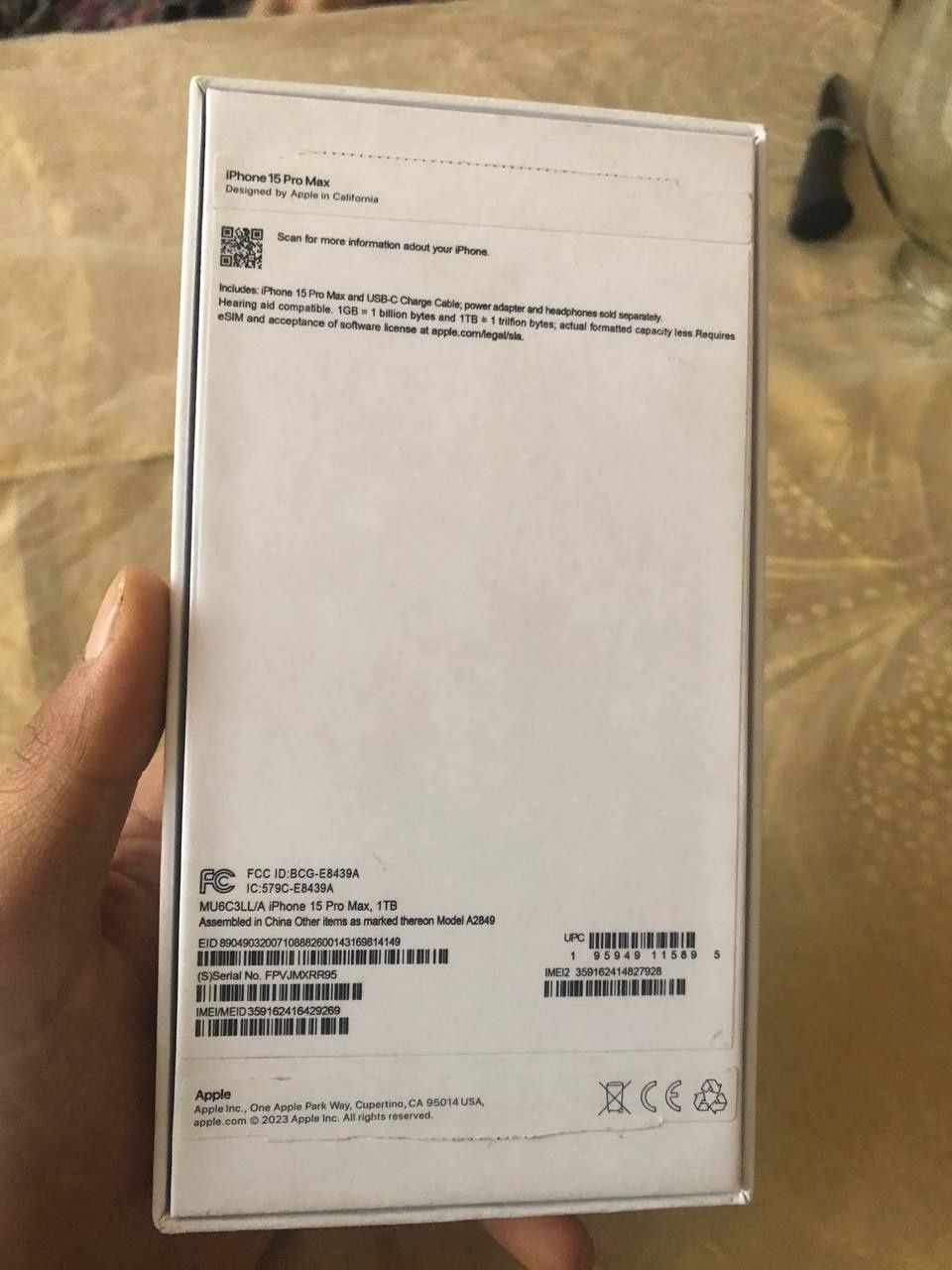 Iphone 15 pro max