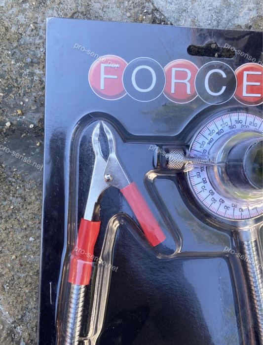 Магнитен Градусомер с щипка 1/2" 0-360 градуса FORCE