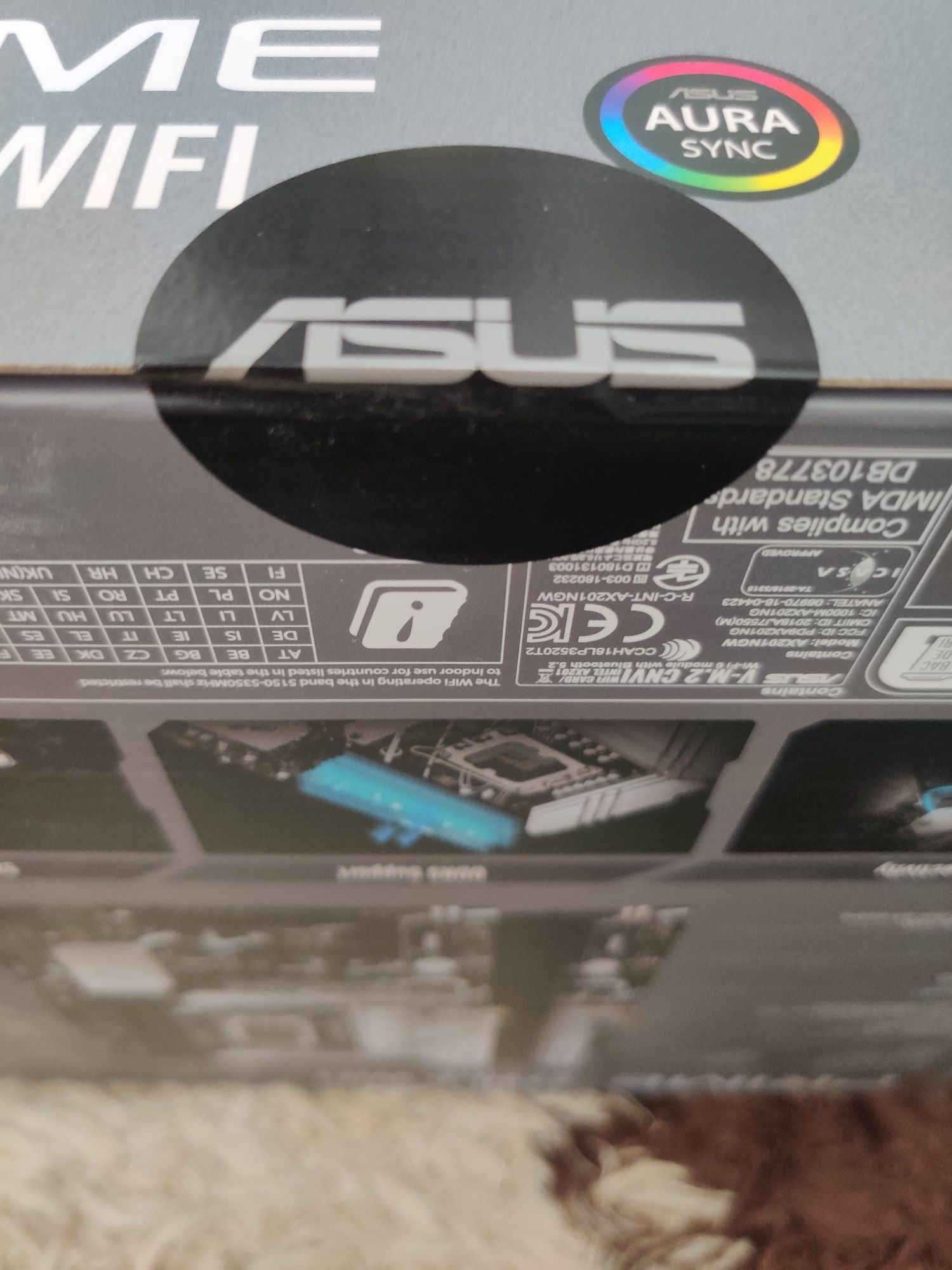 Asus Prime Z790-P Wifi DDR5 (новая,запечатанная)