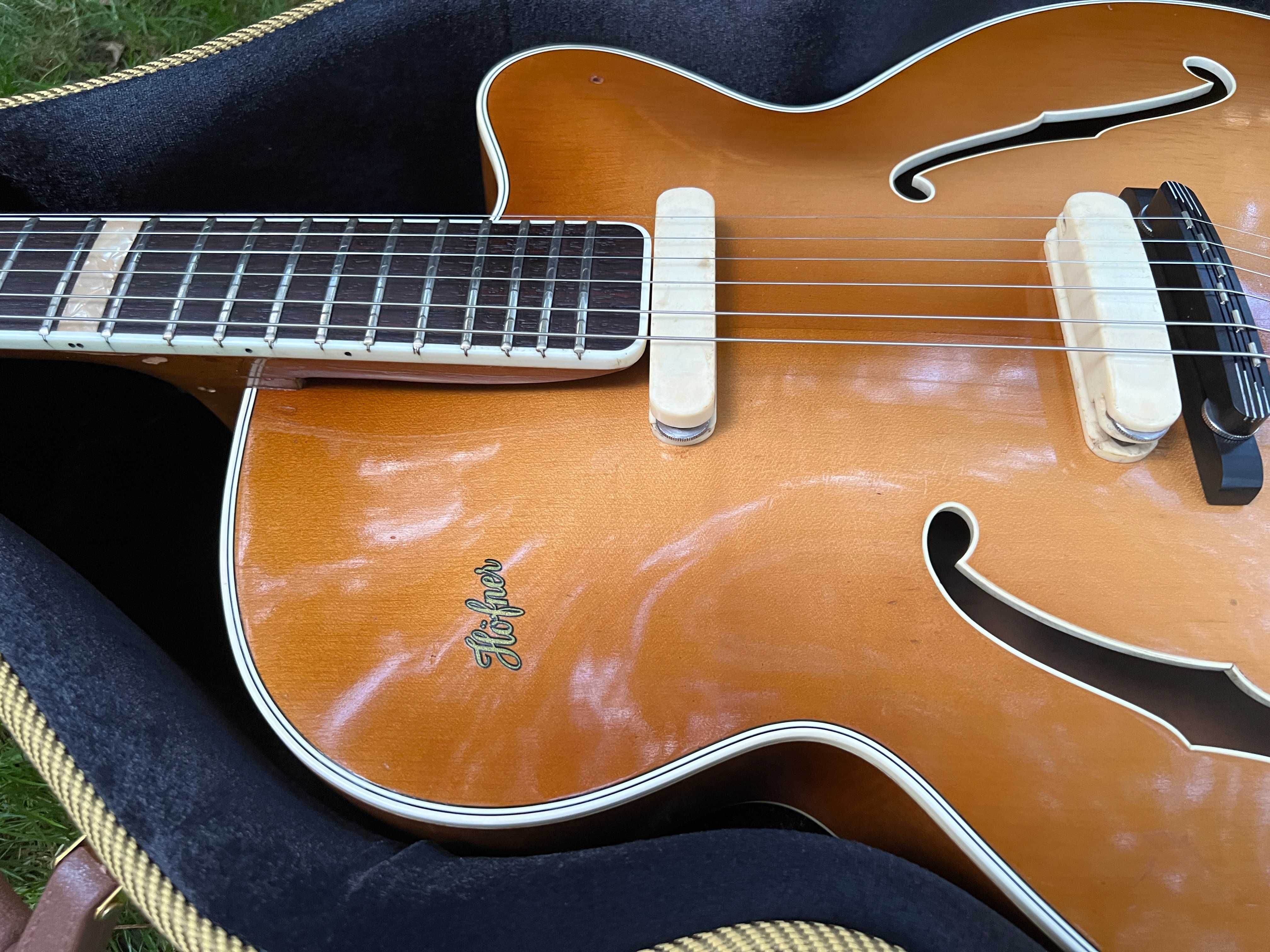 Chitara electrica archtop Hofner Model 4550/S/T2 1958 Made in Germany