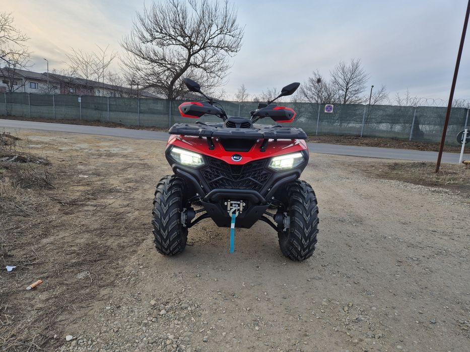 ATV CFMOTO 520L AN 2024 790KM Euro 5 Garantie 3 Ani