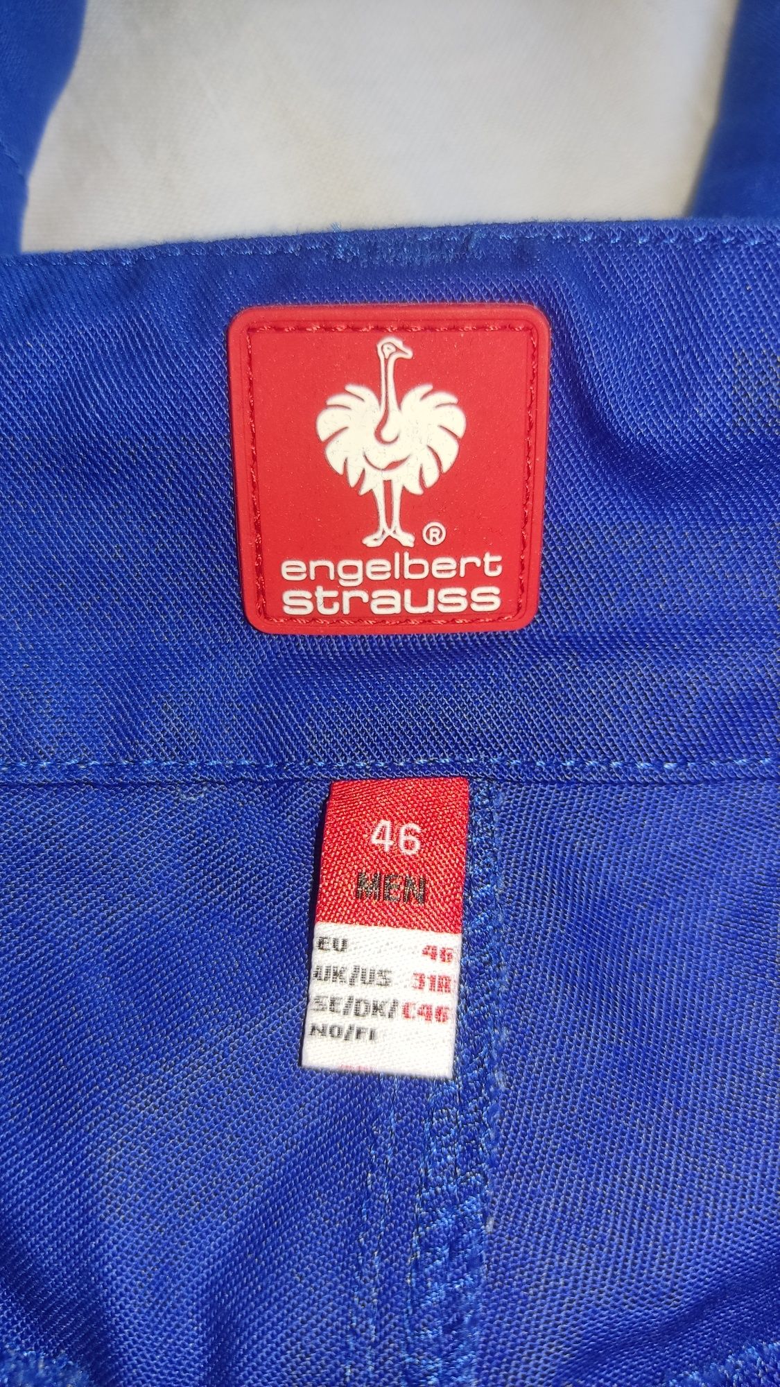 Pantaloni Engelbert Strauss Noi mărimea 46/S bărbat profesionali muncă