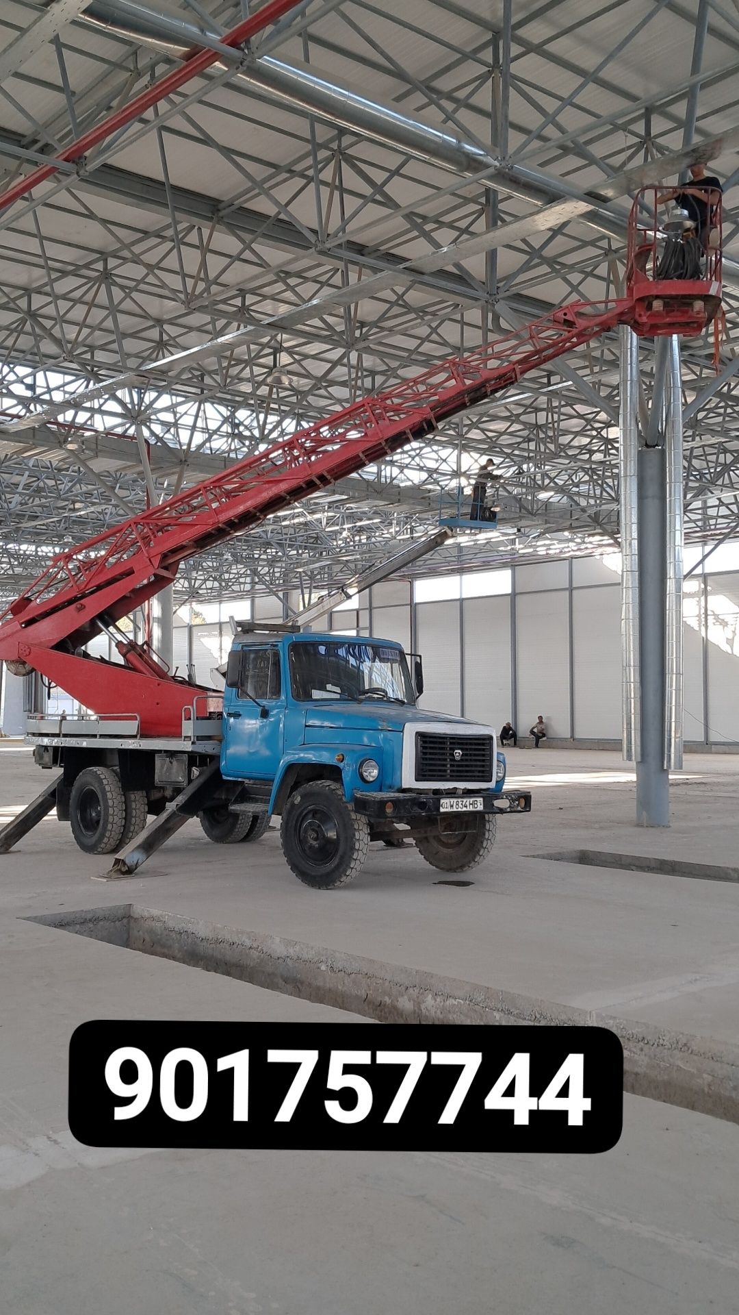 Автовишка хизматлари 17м 22м 28метр