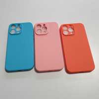 Husa iphone 14 Pro Max cu protectie camera si interior catifelat