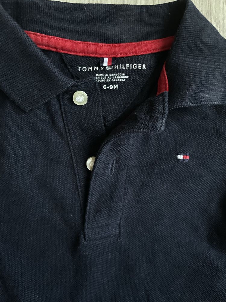 Оригинално бебещко боди Tommy Hilfiger 6-9 м