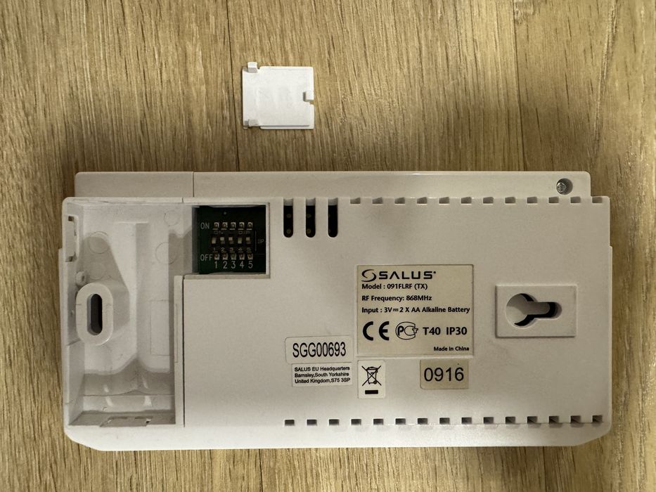 Termostat Salus 091FLRF dedicat centralelor Vaillant