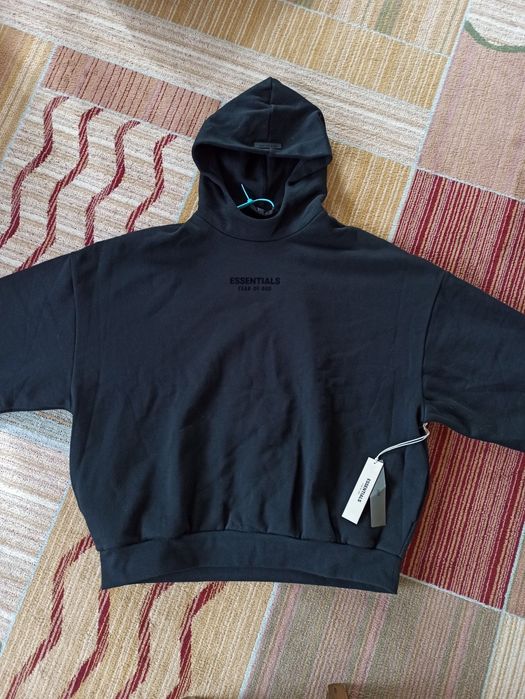Худи essentials fear of god оригинал