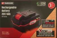 2x Acumulator 4 ah clasic parkside baterie 20v x20v