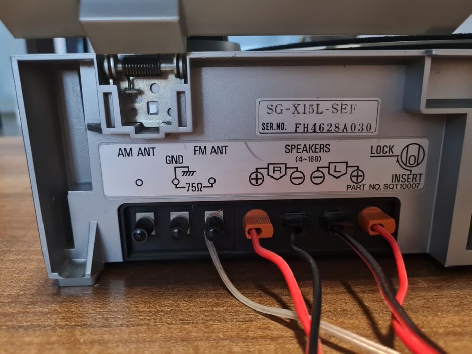 Panasonic  3în1 pick-up Deck Radio Amplituner . Piesă de colecție!